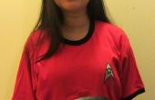 Star Trek USS Enterprise Phaser rojo camisa