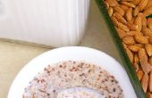 Cereal de desayuno caseros de carbohidratos de vegano fácil