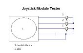 Electrónica de selfmade módulo probador DIY joystick fácil