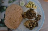 Indio en escabeche pollo al curry (hecho con Bengala 5 especia o panch phoron)