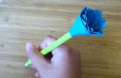 Cómo hacer una pluma de flor de cinta de conducto