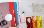 Reciclado de DIY proyectos: como hacer cucharas de plástico de bricolaje y decoración de la pared de espejo