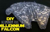 BRICOLAJE aluminio hoja Millennium Falcon