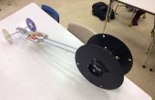 Cómo construir un coche de trampa de ratón de aluminio con engranajes