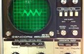 DIY osciloscopio conduce - hecho en TechShop