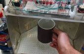 Frambuesa pi controlador automático beber dispensación robot camarero