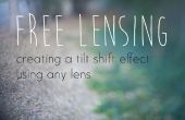 Libre de Lensing - creando un efecto de desplazamiento de inclinación usando los lentes de
