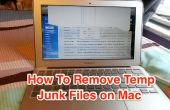 Cómo eliminar archivos temporales para liberar espacio de Mac
