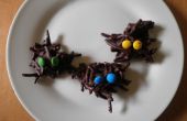 Arañas de Chocolate crujiente