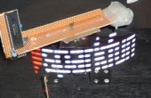 'Un Chip Spinning RGB POV de visualización' con software de conversión. 