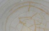 ELIMINAR la decoloración de las manchas y líneas RESQUEBRAJADURA de cerámica y porcelana, CHINA