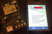 Enviar mensajes de texto con Intel Edison (fiesta alarma)