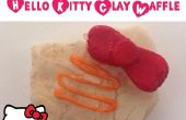 Polímero arcilla Hello Kitty galleta