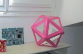 Popsicle Stick color icosaedro