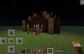 Cómo hacer una cabaña de madera de Minecraft