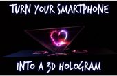 Convierte tu Smartphone en un holograma 3D