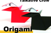 Cómo Origami un cuervo parlante