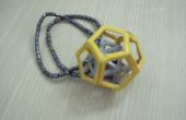 Collar geométrico 3D