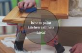 Cómo pintar gabinetes de cocina
