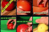 Cómo pelar el tomate y la patata fácilmente