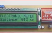 Cómo hacer simple medidor electrónico (supersónica sensor SRF05)
