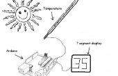 Arduino Thermometer(7-Segment)