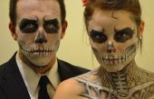 Maquillaje Halloween esqueleto