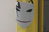 Cosplay Máscara con termoplástico (más oscuro que el negro)