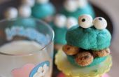 Doble galleta Cookie Monster Cookies! 