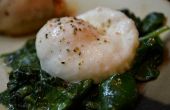 El increíble comestible microondas escalfado huevo