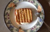 Sándwich de desayuno de tostadas a la francesa