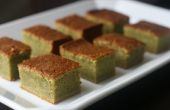 Pastel Mochi de té verde
