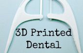 Impresión 3D de múltiples Material: Hilo Dental Pick