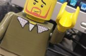3D impreso Lego Guy / acabado PLA