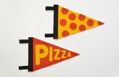 DIY: Banderines de Pizza tipográfico