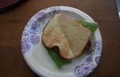 Pepperoni y Queso Provolone derretir - Sandwich