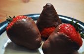 Cómo hacer Chocolate cubierto de fresas