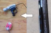 Reciclar una batería del ordenador portátil para la iluminación de la bicicleta