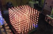 8 x 8 x 8 Arduino LED cubo