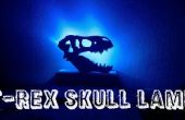 Cómo hacer lámpara de cráneo T-rex