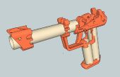 Minimalista 3D utilizando perfiles, placa y tubos de