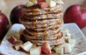 Panqueques de manzana avena proteína