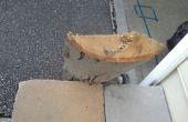 Easy log bench