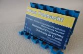 3D impreso Hexgon panal tarjetas y soporte de teléfono