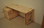 Cómo construir un escritorio de madera de la plataforma