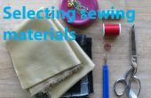 Selección de materiales de costura