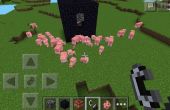 Cañón de cerdo Minecraft Pe
