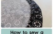 Cómo coser un dobladillo redondo