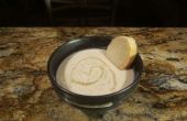 Crema coliflor asada y sopa de alcachofa