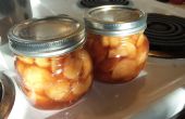 Presión de Canning manzanas de casa